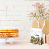 ウッドランドお洒落フォレストマッシュルームの赤ちゃんシャワー フェイバーボックス