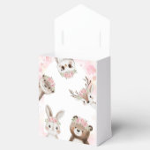 ウッドランドお洒落フローラボーホガールベビーシャワー フェイバーボックス (オープン)