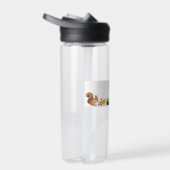 ウッドランドかわいいキッズパーソナライズされたキツネウォーターボトル ウォーターボトル (右面)