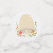 ウッドランドきのこの赤ちゃんシャワー コンフェッティ (スモール正面)