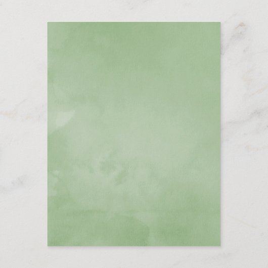 ウッドランドのクリスマスウェディング　ゲスト詳細 エンクロージャーカード (裏面)