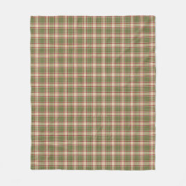 ウッドランドのクリスマスプレッドパターン フリースブランケット