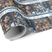 ウッドランドのクリスマス動物 – 私たち全員から ラッピングペーパー (ロールコーナー)