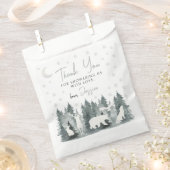 ウッドランドのニューラル感謝していバリーシャワーバッグ フェイバーバッグ (クリップ留めされた状態)