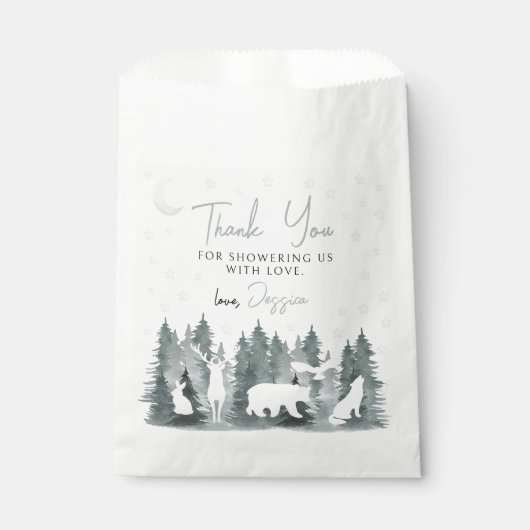 ウッドランドのニューラル感謝していバリーシャワーバッグ フェイバーバッグ (正面)