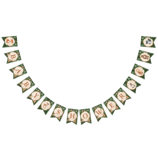 ウッドランドのバンタンの旗 バンティングフラッグ (全)