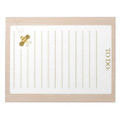 ウッドランドのリスト ノートパッド (正面)