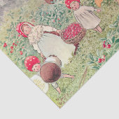 ウッドランドの動物と子供エルサ・ベスコウ 薄葉紙 (詳細)