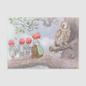 ウッドランドの動物と子供エルサ・ベスコウ 薄葉紙 (正面)