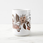 ウッドランドの子守大型マグカップ コーヒーマグカップ (中央)