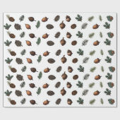 ウッドランドの宝物 ラッピングペーパー (フラット)