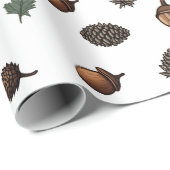 ウッドランドの宝物 ラッピングペーパー (ロールコーナー)