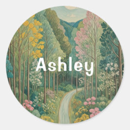 ウッドランドの旅 ラウンドシール