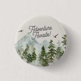 ウッドランドの森の冒険が待ち受ける 缶バッジ