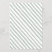 ウッドランドの森の赤ちゃんシャワーアドバイスカードの親 アドバイスカード (裏面)