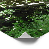 ウッドランドの歩道橋。 ポスター (角)