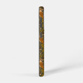 ウッドランドの生き物と離れのパターン SAMSUNG GALAXYケース (右側面)