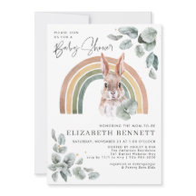 ウッドランドの緑 |森の動物と虹