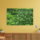 ウッドランドの花 キャンバスプリント (インサイチュ (リビング))