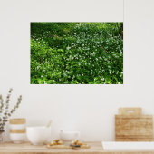 ウッドランドの花 ポスター (キッチン)