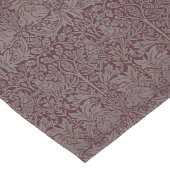 ウッドランドの葉赤うさぎウィリアム・モリス模様 ロングテーブルランナー (コーナー)