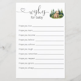 ウッドランドの赤ちゃんシャワーベビー