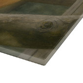 ウッドランドの避難所で鼻の鼻を付けたサル カッティングボード (角)