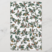 ウッドランドはベビーの赤ちゃんシャワーゲームを願う チラシ (裏面)