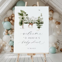 ウッドランドアドベンチャーが赤ちゃんシャワーを待ち受ける