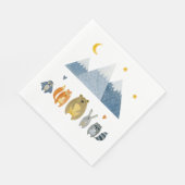 ウッドランドアドベンチャーナイトスカイパーティーナプキンス スタンダードランチョンナプキン (角)