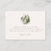 ウッドランドアドベンチャーベビー男女兼用シャワー エンクロージャーカード (正面)