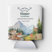 ウッドランドアニマルズアドベンチャーキャンパーベビーシャワー 缶クーラー (裏面)