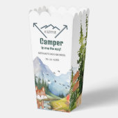 ウッドランドアニマルズアドベンチャーベビーシャワー フェイバーボックス (正面)