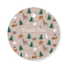 ウッドランドアニマルズディアーキツネバニーサンキュー