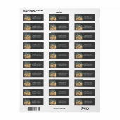 ウッドランドアニマルズニュートラルベビーシャワー住所 シール (フルシート)