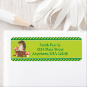 ウッドランドアニマルズハリネズミ |パーソナライズされた | ラベル (インサイチュ)