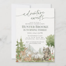 ウッドランドアニマルズバースデーパーティードジー