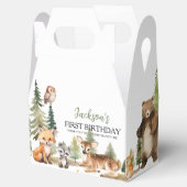 ウッドランドアニマルズファースト誕生日ありがとう フェイバーボックス (オープン)