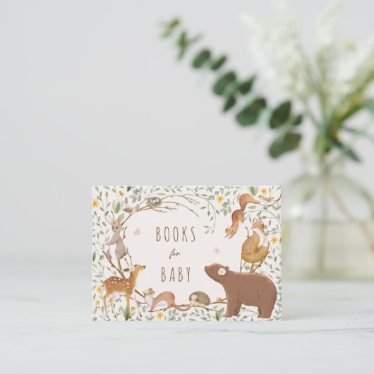 ウッドランドアニマルズフォレストフレンズベビー エンクロージャーカード (スタンド正面)