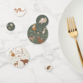 ウッドランドアニマルズフォレストフレンズ赤ちゃんシャワー コンフェッティ (グループ)