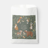 ウッドランドアニマルズフォレストフレンズ赤ちゃんシャワー フェイバーバッグ (正面)