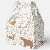 ウッドランドアニマルズフォレストフレンズ赤ちゃんシャワー フェイバーボックス (正面)