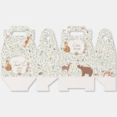 ウッドランドアニマルズフォレストフレンズ赤ちゃんシャワー フェイバーボックス (見開き)