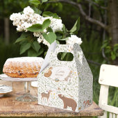 ウッドランドアニマルズフォレストフレンズ赤ちゃんシャワー フェイバーボックス