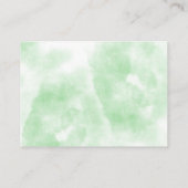 ウッドランドアニマルズフォレストベビーシャワーアドバイスカード アドバイスカード (裏面)