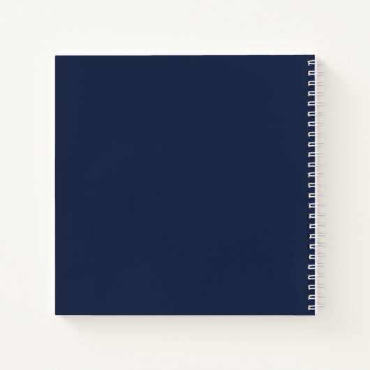 ウッドランドアニマルズベビーシャワーゲストブック ノートブック (裏面)