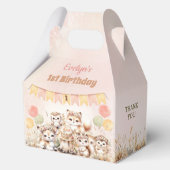 ウッドランドアニマルズボホガール1st誕生日メディア フェイバーボックス (正面)