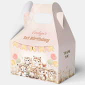 ウッドランドアニマルズボホガール1st誕生日ラージ フェイバーボックス (正面)