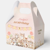 ウッドランドアニマルズボホガール1st誕生日ラージ フェイバーボックス (裏面)