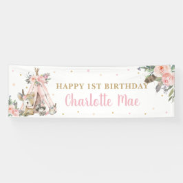 ウッドランドアニマルズボホトライバルウェルカムバックドランドバン 横断幕